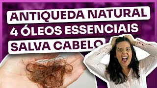 Tratamento natural e eficiente para queda de cabelo com Óleos Essenciais