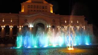 Yerevan does dancing fountains I