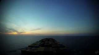 Time-lapse (120x): Dover Strait transit, arrival Sunk anchorage [4K / UHD, 60fps]