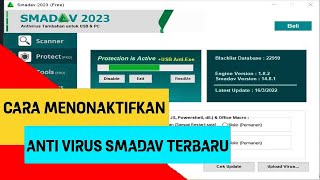 Cara Mematikan Antivirus Smadav Di Laptop / PC