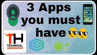 3 Hacking Apps you must have😎😎||modern hackers