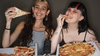 ASMR ITA | MUKBANG: CHIACCHERE E AGGIORNAMENTI 💬🌸 | MUKBANG PIZZA, INTENSE WHISPERING, EATING SOUNDS