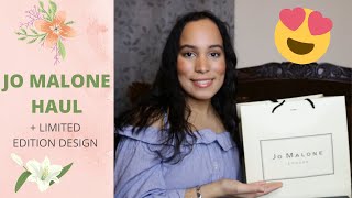 Jo Malone Haul + Limited Edition Design 2021 😍| Jasmin Sparkle