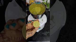 vrat ki chutney green chutney #vratrecipe #greenchutney #viral #ytshorts#food  #homerecipesbyseema