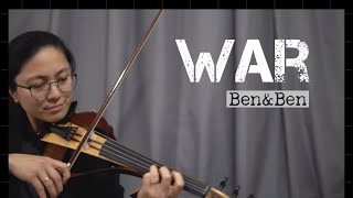 War Ben&Ben - Violin Cover with FREE Music Sheet