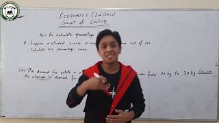 Economics (12 Arts) Concept of Elasticity by Mr Surendra Chhetri