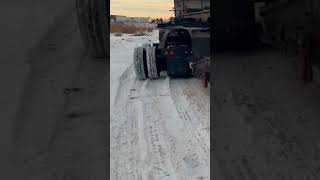 HEAVY HAUL | Filthy Exterior Detail #shorts #alberta #heavyhaul #trucking