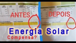 Energia solar compensa  Uma opinião sincera sobre o retorno do investimento