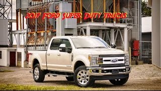 WOW 2017 Ford Super Duty trucks recalled because the fuel tank could fall off