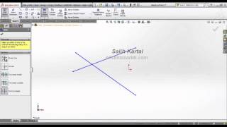 16  - Solidworks 2013 Eğitim  - Trim Komutunun Kullanımı