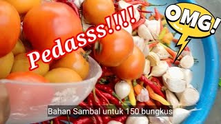 Pesanan 150 Bungkus Nasi Rames Sayur Lodeh Harga Paling Murah @EnisKitchen