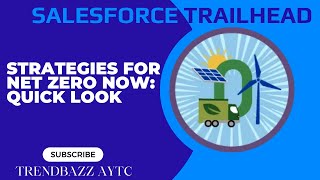 Strategies for Net Zero Now: Quick Look - Salesforce Trailhead