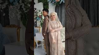 Pengantin cantik senyum merona 😍 #shorts #pengantincantik #djmashaandthebear