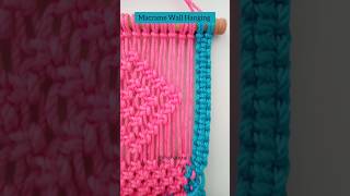 Macrame Wall Hanging | Macrame #shorts #youtubeshorts #shortvideo