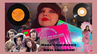 MY MAMA AND PAPAS VINYL COLLECTION! 🦋 scarlett april videos