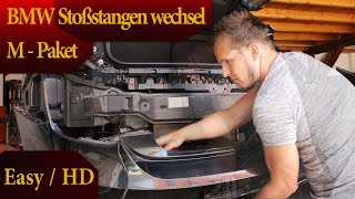 Heckstoßstange zum M Sportpaket umbauen (Teileliste) : BMW F - Series Rear Bumper change M Sport