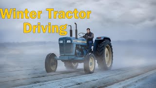 Ajke Thandate Tractor Chalate Holo🥶| Bong Jauami Winter Tractor Vlog #winter #tractor #driving #vlog