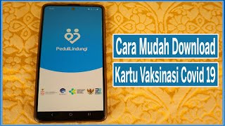 Cara Download Kartu Vaksin Di Pedulilindungi - Mudah Tanpa Ribet Tinggal Cetak Saja