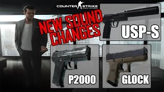 CSGO - New Deagle, P2000, USP-S & Glock sounds!