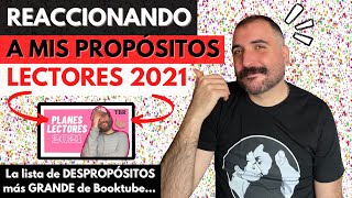 REACCIONADO  a mis PROPÓSITOS LECTORES 2021|| ¿ÉXITO o FRACASO? | Te Vas A REÍR de MÍ 😂😂