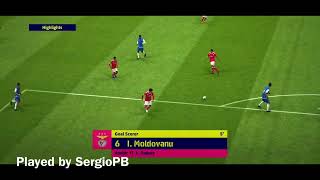 Benfica up against Llobregat AB, a feast of goals #gaming #efootball #benfica