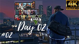 Grand Theft Auto V 4K GamePlay  2nd Day | Ultra Graphics