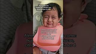 Los alimentos alergénicos se pueden dar desde los 6 meses!! #bebes  #alimentacioncomplementaria