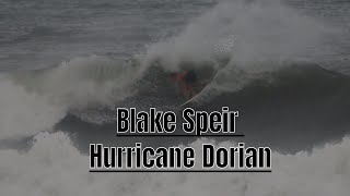 Blake Speir Surfing Hurricane Dorian