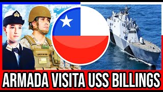 Armada de Chile VISITA Joya Tecnológica de la US Navy 🇨🇱 #Chile #Valparaiso #ViñaDelMar #BioBio