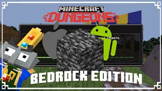 Minecraft Dungeons Mod for BedrockEdition Alpha test!