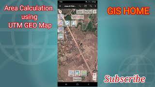 Area Calculation using UTM GEO MAP (ຄິດໄລ່ເນື້ອທີ່ໂດຍໃຊ້ ແອັບ UTM GEO MAP)