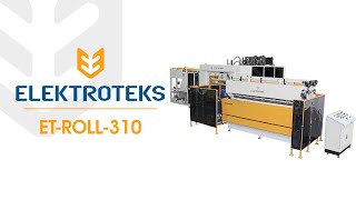 ET-ROLL-310 - Automatic Mattress Wrap, Compress and Roll Pack Line