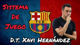 Cómo juega el Barcelona de Xavi Hernández 🇪🇦