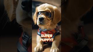 SUPER PUPPY!! | #puppy #dog #cute #shorts #trending #marvel #superhero #viral