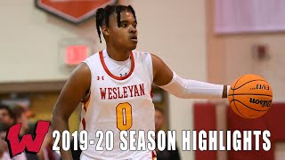 Kaleb Brooks 2019-20 season highlights | Wesleyan Christian Academy