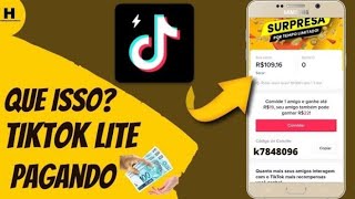 COMO GANHAR ATÉ 100 REAIS POR DIA NO TIKTOK LITE (NOVO BUG DO APLICATIVO)