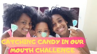 WHAT WE DID AFTER MAKING SLIME! PART 2 / THROWING CANDIES AT THE KIDS MOUTH / VERY FUNNY!