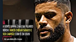 HULK chama ÁRBITRO de "BOÇAL" e crava TÍTULO: "Voltar para ser CAMPEÃO" HULK SOLTOU O VERBO 😲