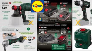 LIDL PARKSIDE CATALOGUE ARRIVAGE DÈS JEUDI 20 OCTOBRE 2022