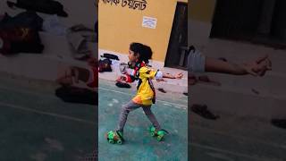 Learn Skating nusrat baby #1millionviews । Natore skating club