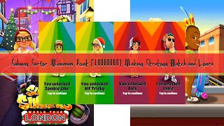 Subway Surfer maximum point 10000000 making strategy watch and learn