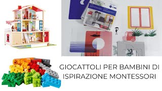 Giocattoli per bambini di ispirazione Montessori (da 2 a 99 anni)