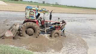 Tractor Accident Massey Ferguson 260 Tractor Broke in Two Pieces