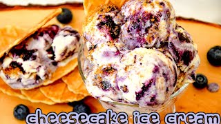 ايس كريم تشيز كيك CHEESECAKE ICE CREAM حتدمنوا عليه😍 | Super Delicious مع آلاء