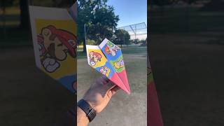 Make a Paper Mario Paper Airplane! 📄✈️ #papermariottyd #mario #nintendo #papermario #paperairplane