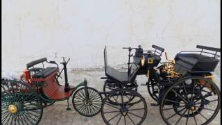 Mercedes Benz Patent Motorwagen And Motorkutsche-1886