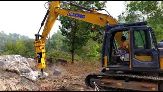 xcmg excavator breaker performance