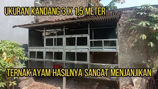 kandang ayam anti rayap dari baja ringan + hollow mudah bikinya