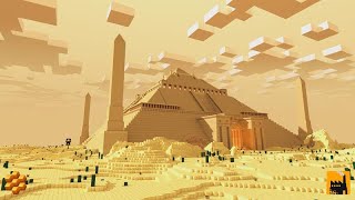 I Built The Great Pyramid In Minecraft