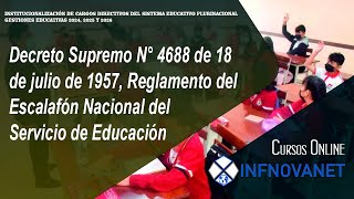 Part3 - Reglamento del escalafón nacional del servicio de educación